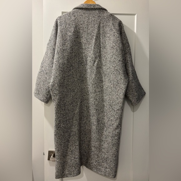 Horses Atelier Alchemical Coat in Grey Herringbone - Picture 2 of 5
